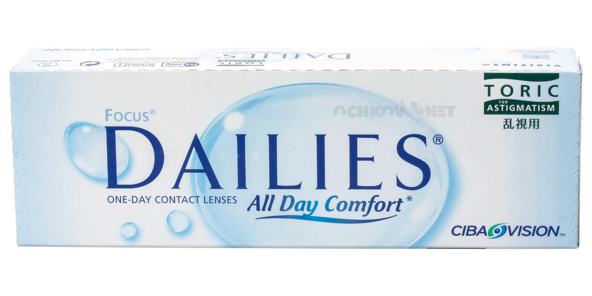 Focus Dailies Toric 30 Pack - Discontinued